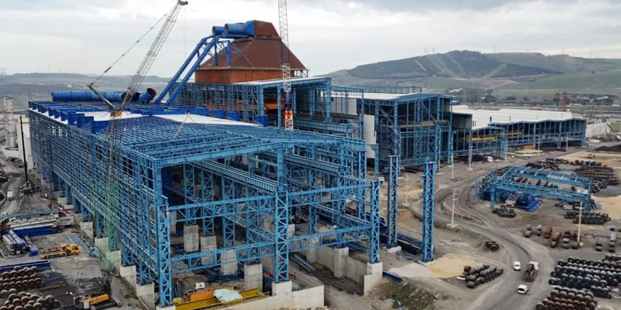 Proses yapısı çelik konstrüksiyonu